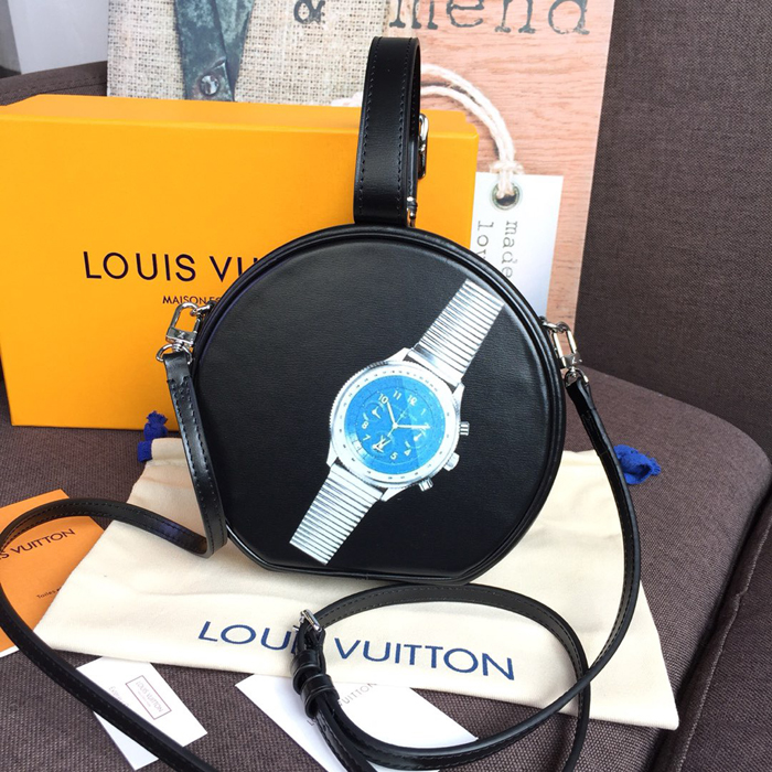 Сумка Louis Vuitton Petite Boite Chapeau M43659 Epi Leather "Black" фото № 3