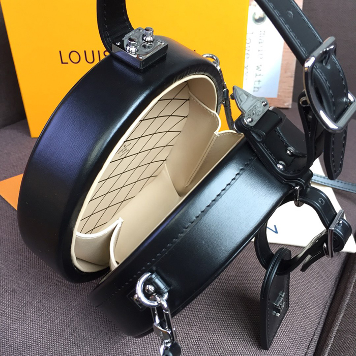 Сумка Louis Vuitton Petite Boite Chapeau M43659 Epi Leather "Black" фото № 9