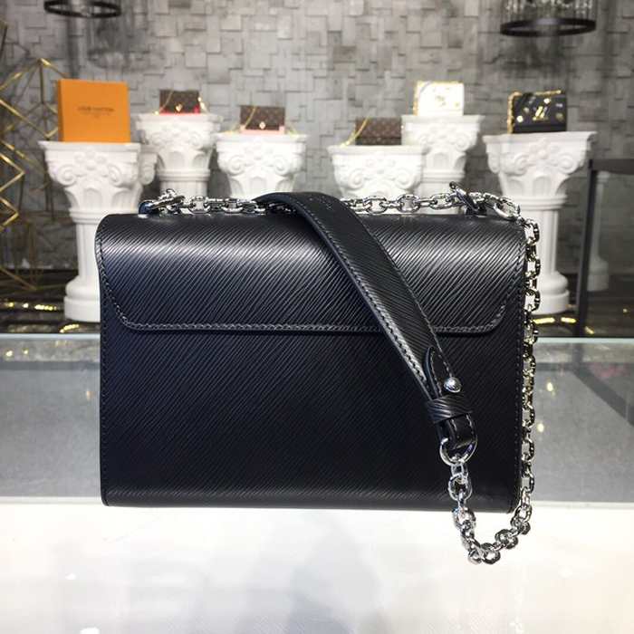 Сумка Louis Vuitton Twist MM M52897 Epi Leather "Black" фото № 4