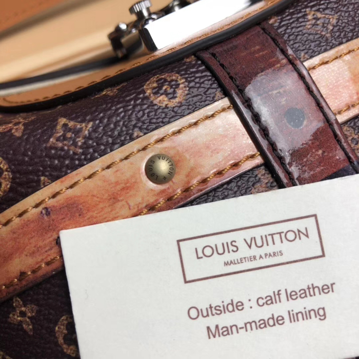 Сумка Louis Vuitton Duffle Bag M52276 Monogram Canvas "Brown" фото № 7