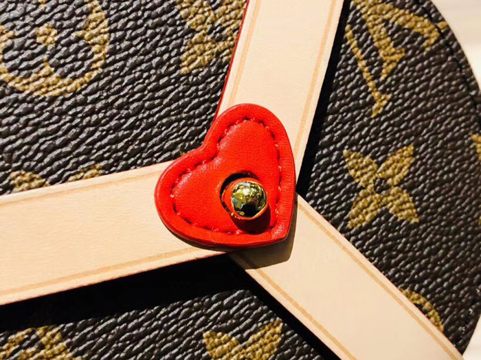 Шкатулка Louis Vuitton Lock Me Box GM GI0352 Monogram Canvas Red "Brown" фото № 6