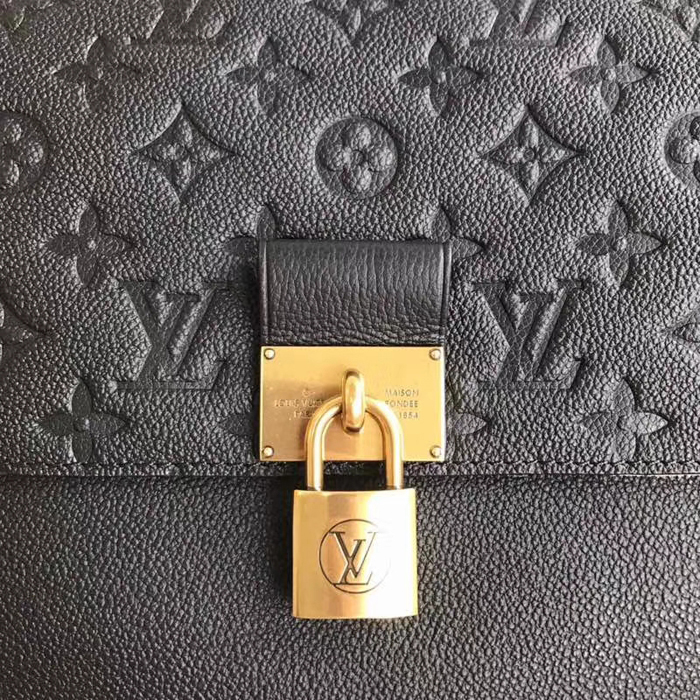 Сумка Louis Vuitton Marignan M44544 Monogram Empreinte Leather "Black" фото № 6