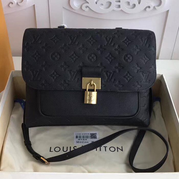 Сумка Louis Vuitton Marignan M44544 Monogram Empreinte Leather "Black" фото № 2