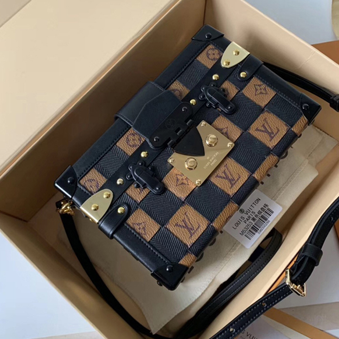 Сумка Louis Vuitton Petite Malle M53253 Monogram Canvas "Brown" фото № 2