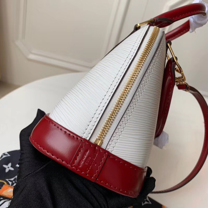 Сумка Louis Vuitton Alma BB M53589 Epi Leather "White" фото № 4