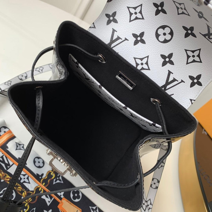 Рюкзак Louis Vuitton Hot Springs Backpack M53637 Patent Leather "Black" фото № 9