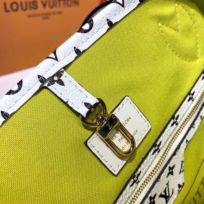 Сумка Louis Vuitton Neverfull MM M44588 Monogram Coated Canvas Pink Lilac "Purple" фото № 8