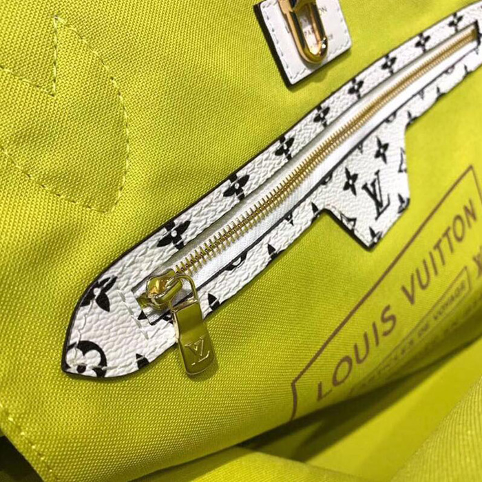 Сумка Louis Vuitton Neverfull MM M44588 Monogram Coated Canvas Pink Lilac "Purple" фото № 9