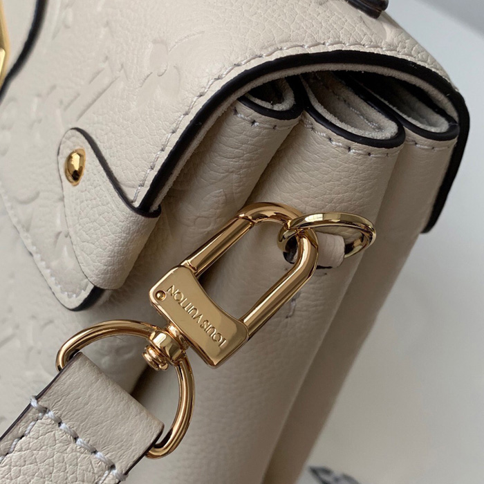 Сумка Louis Vuitton Georges BB M53943 Monogram Empreinte Leather Creme "Beige" фото № 6