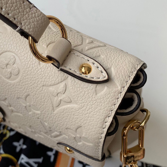Сумка Louis Vuitton Georges BB M53943 Monogram Empreinte Leather Creme "Beige" фото № 7