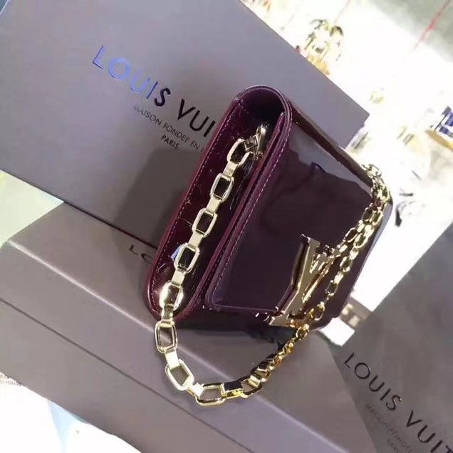 Сумка Louis Vuitton CHAIN LOUISE GM M94425 "Purple" фото № 2