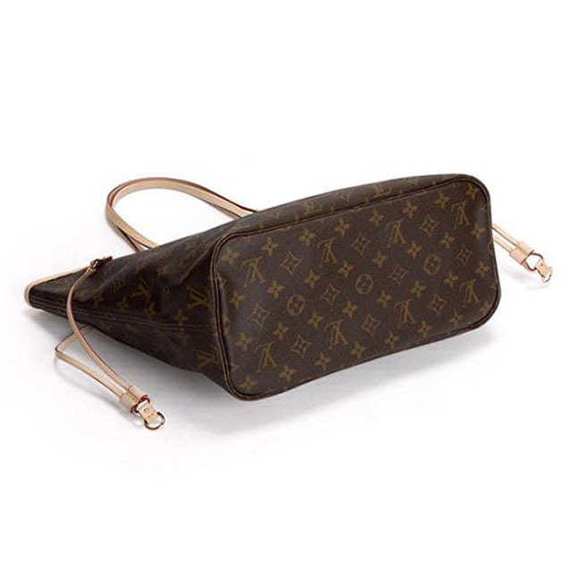 Сумка Louis Vuitton M40156 Neverfull MM Shoulder Bag Monogram Canvas "Brown" фото № 5