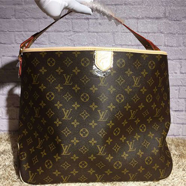 Сумка Louis Vuitton M40353 Delightful Monogram MM Hobo Bag Monogram Canvas "Brown" фото № 2