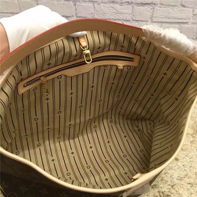 Сумка Louis Vuitton M40353 Delightful Monogram MM Hobo Bag Monogram Canvas "Brown" фото № 9