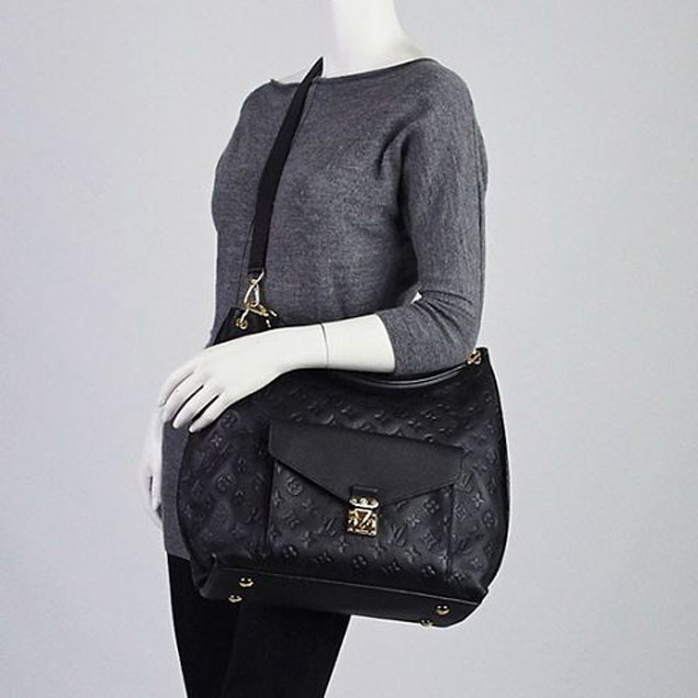 Сумка Louis Vuitton M40810 Metis Hobo Bag Monogram Empreinte Leather "Black" фото № 5