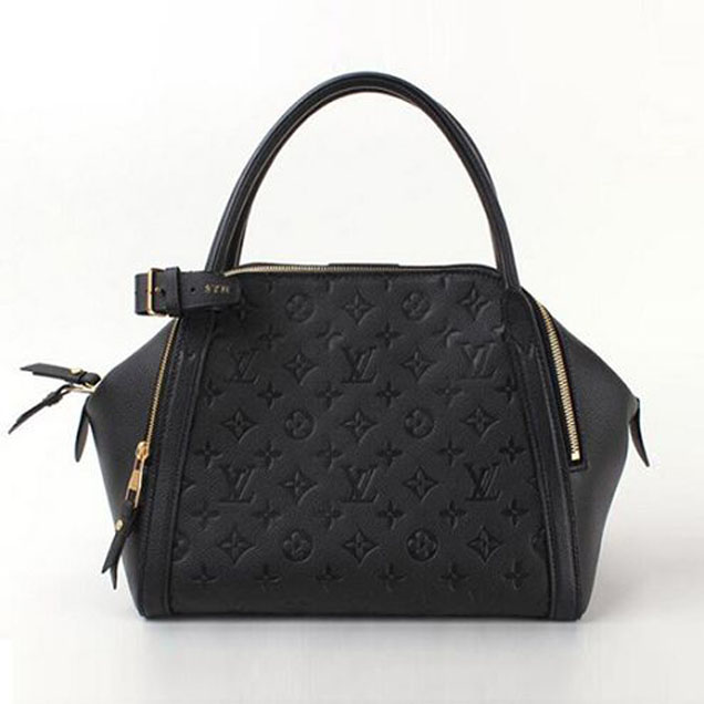 Сумка Louis Vuitton M41040 Marais MM Tote Bag Monogram Empreinte Leather "Black" фото № 4