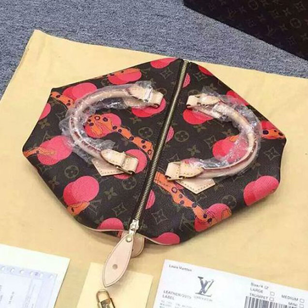 Сумка Louis Vuitton M41527 Speedy 30 Ramages Tote Bag Monogram Canvas "Brown" фото № 10