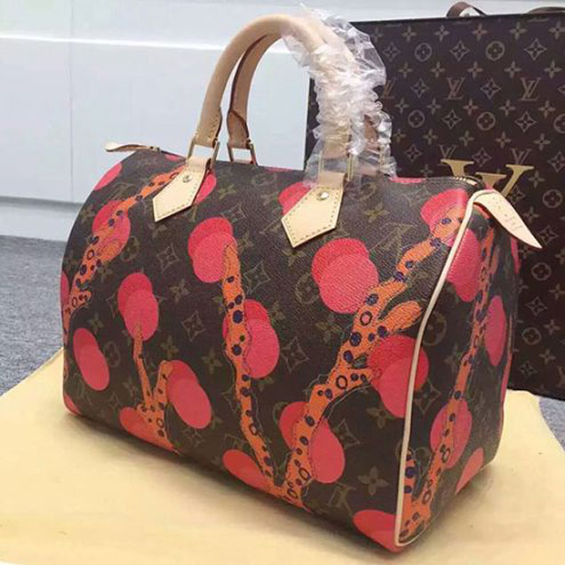 Сумка Louis Vuitton M41527 Speedy 30 Ramages Tote Bag Monogram Canvas "Brown" фото № 3