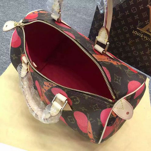 Сумка Louis Vuitton M41527 Speedy 30 Ramages Tote Bag Monogram Canvas "Brown" фото № 6