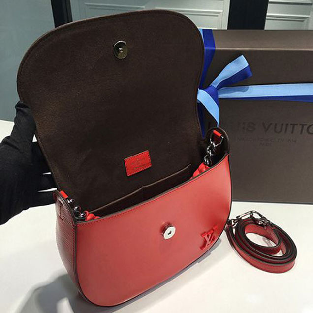 Сумка Louis Vuitton M42675 Luna Crossbody Bag Epi Leather "Red" фото № 10
