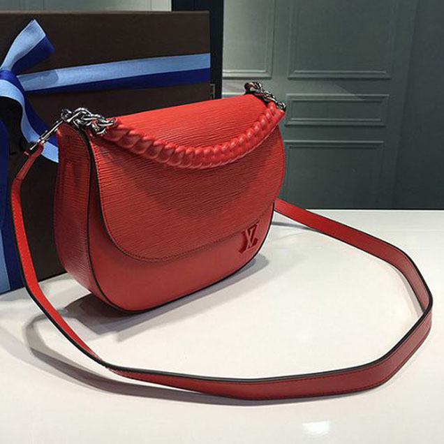 Сумка Louis Vuitton M42675 Luna Crossbody Bag Epi Leather "Red" фото № 3