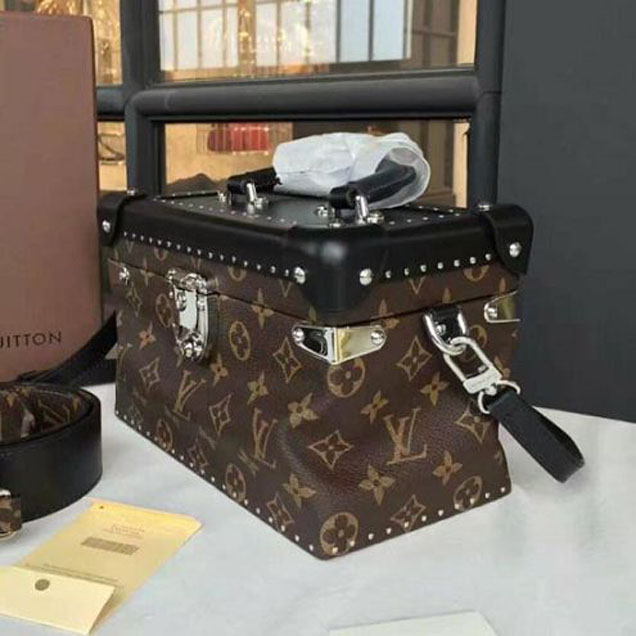 Сумка Louis Vuitton M43118 City Trunk PM Shoulder Bag Monogram Canvas "Brown" фото № 4