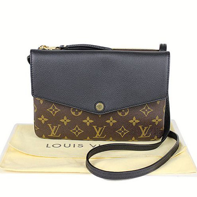 Сумка Louis Vuitton M50185 Twice Crossbody Bag Monogram Canvas "Brown" фото № 8