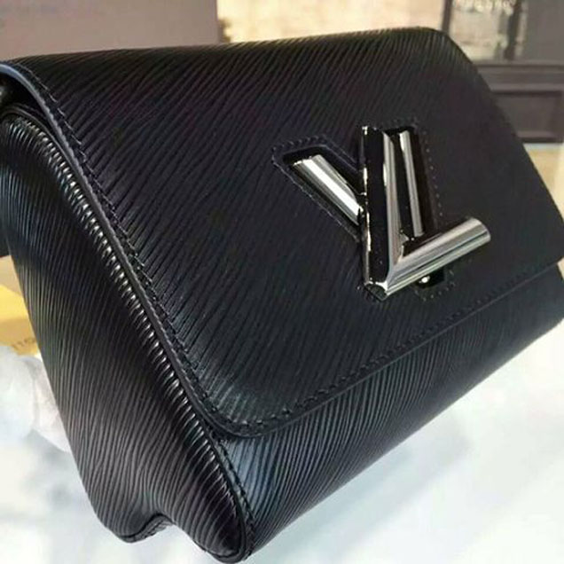 Сумка Louis Vuitton M50332 Twist PM Shoulder Bag Epi Leather "Black" фото № 4