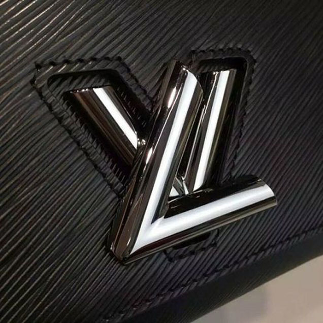 Сумка Louis Vuitton M50332 Twist PM Shoulder Bag Epi Leather "Black" фото № 5