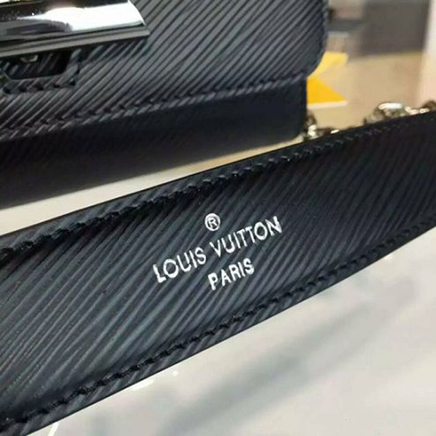 Сумка Louis Vuitton M50332 Twist PM Shoulder Bag Epi Leather "Black" фото № 7