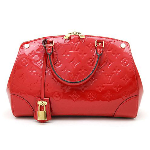 Сумка Louis Vuitton M50511 Santa Monica Tote Bag Monogram Vernis "Red" фото № 3