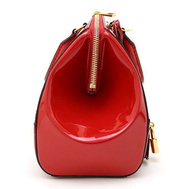 Сумка Louis Vuitton M50511 Santa Monica Tote Bag Monogram Vernis "Red" фото № 6