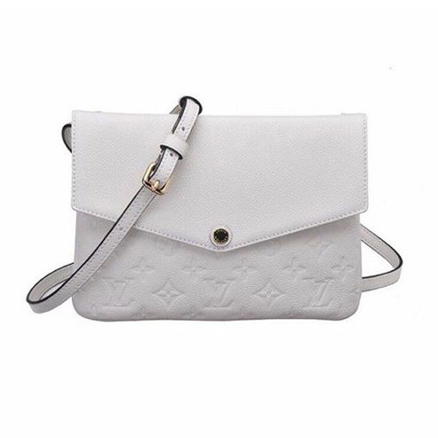 Сумка Louis Vuitton M50882 Twice Crossbody Bag Monogram Empreinte Leather "White" фото № 2