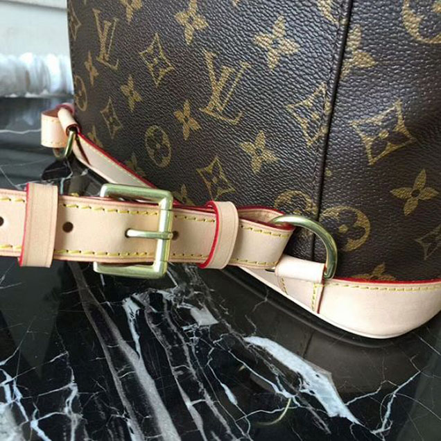 Рюкзак Louis Vuitton M51136 Montsouris MM Backpack Monogram Canvas "Brown" фото № 6