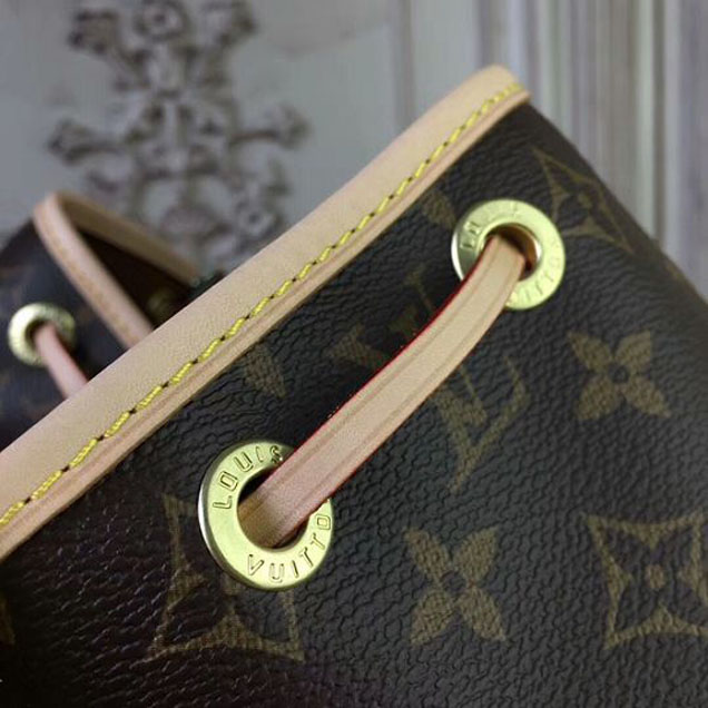 Рюкзак Louis Vuitton M51136 Montsouris MM Backpack Monogram Canvas "Brown" фото № 8