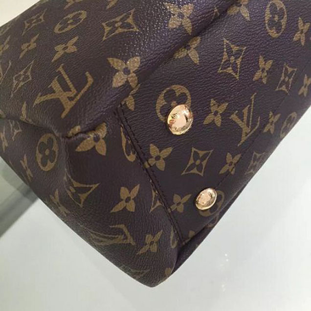 Сумка Louis Vuitton M51196 Pallas Shopper Shoulder Bag Monogram Canvas "Brown" фото № 6