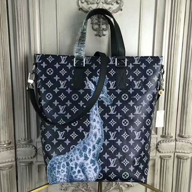 Портфель Louis Vuitton M54127 Tote NS Briefcase Monogram Canvas "Navy Blue" фото № 4