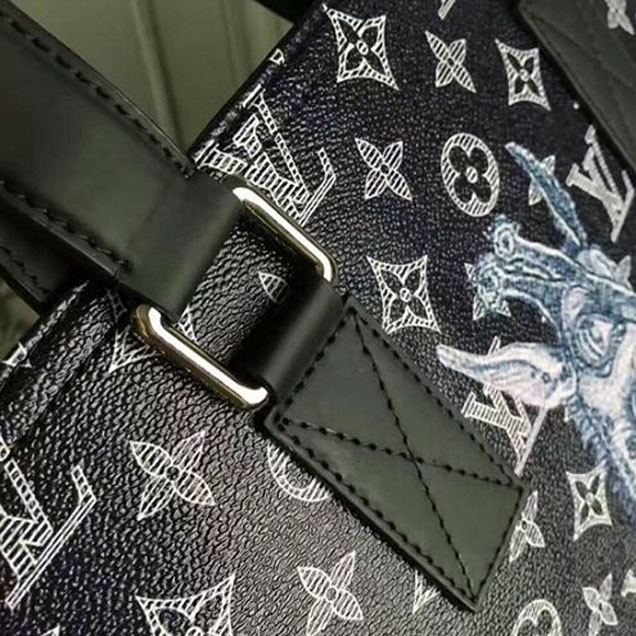 Портфель Louis Vuitton M54127 Tote NS Briefcase Monogram Canvas "Navy Blue" фото № 8