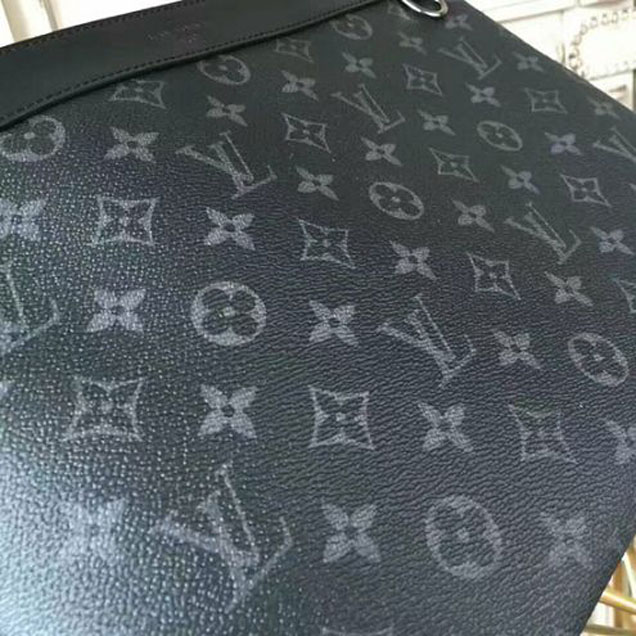 Клатч Louis Vuitton M62291 Pochette Apollo Monogram Eclipse Canvas "Black" фото № 6