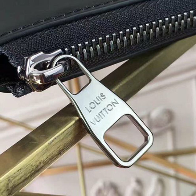 Клатч Louis Vuitton M62291 Pochette Apollo Monogram Eclipse Canvas "Black" фото № 8