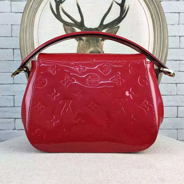 Сумка Louis Vuitton M90944 Pasadena Crossbody Bag Monogram Vernis "Red" фото № 3