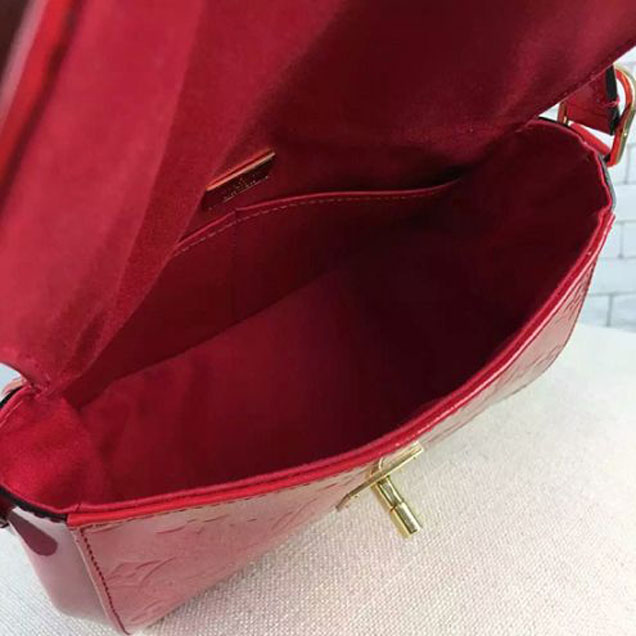 Сумка Louis Vuitton M90944 Pasadena Crossbody Bag Monogram Vernis "Red" фото № 8
