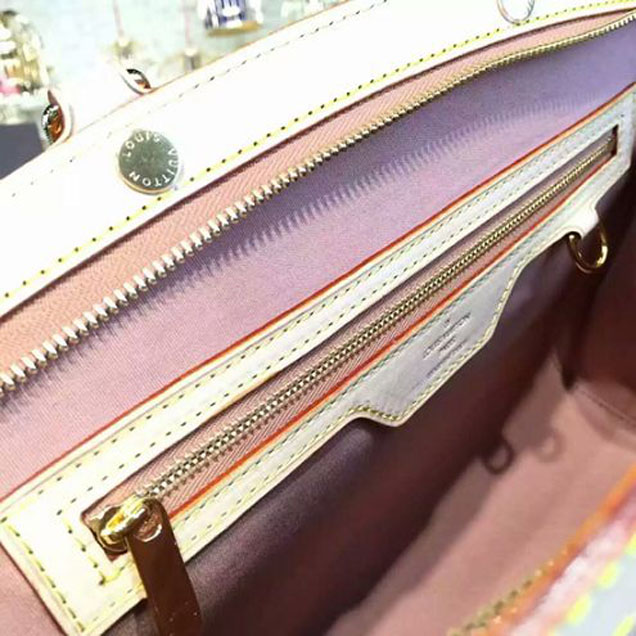 Сумка Louis Vuitton M91588 Brea MM Tote Bag Monogram Vernis "Beige" фото № 10