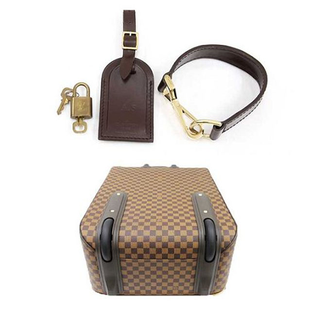 Чемодан Louis Vuitton N23247 Pegase 70 Rolling Luggage Damier Ebene Canvas "Brown" фото № 6