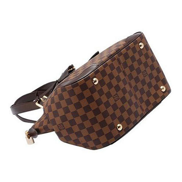 Сумка Louis Vuitton N41118 Verona MM Shoulder Bag Damier Ebene Canvas "Brown" фото № 5