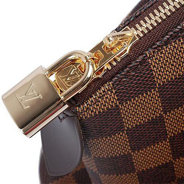 Сумка Louis Vuitton N41118 Verona MM Shoulder Bag Damier Ebene Canvas "Brown" фото № 7