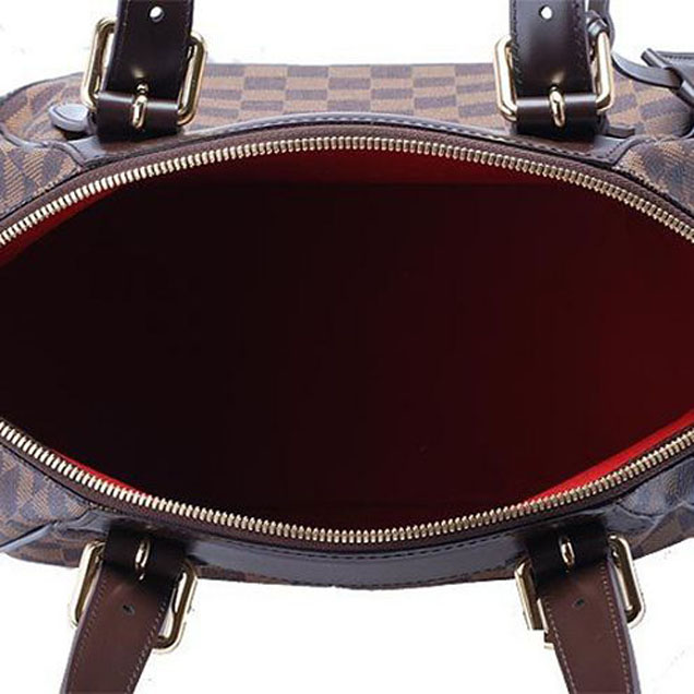 Сумка Louis Vuitton N41118 Verona MM Shoulder Bag Damier Ebene Canvas "Brown" фото № 8