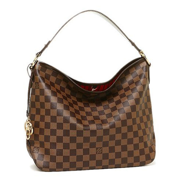 Сумка Louis Vuitton N41459 Delightful PM Hobo Bag Damier Ebene Canvas "Brown" фото № 2