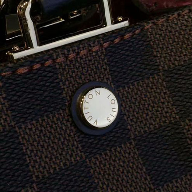 Сумка Louis Vuitton N41675 Brittany Tote Bag Damier Ebene Canvas "Brown" фото № 6