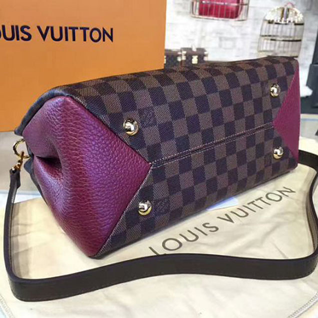 Сумка Louis Vuitton N41675 Brittany Tote Bag Damier Ebene Canvas "Brown" фото № 8